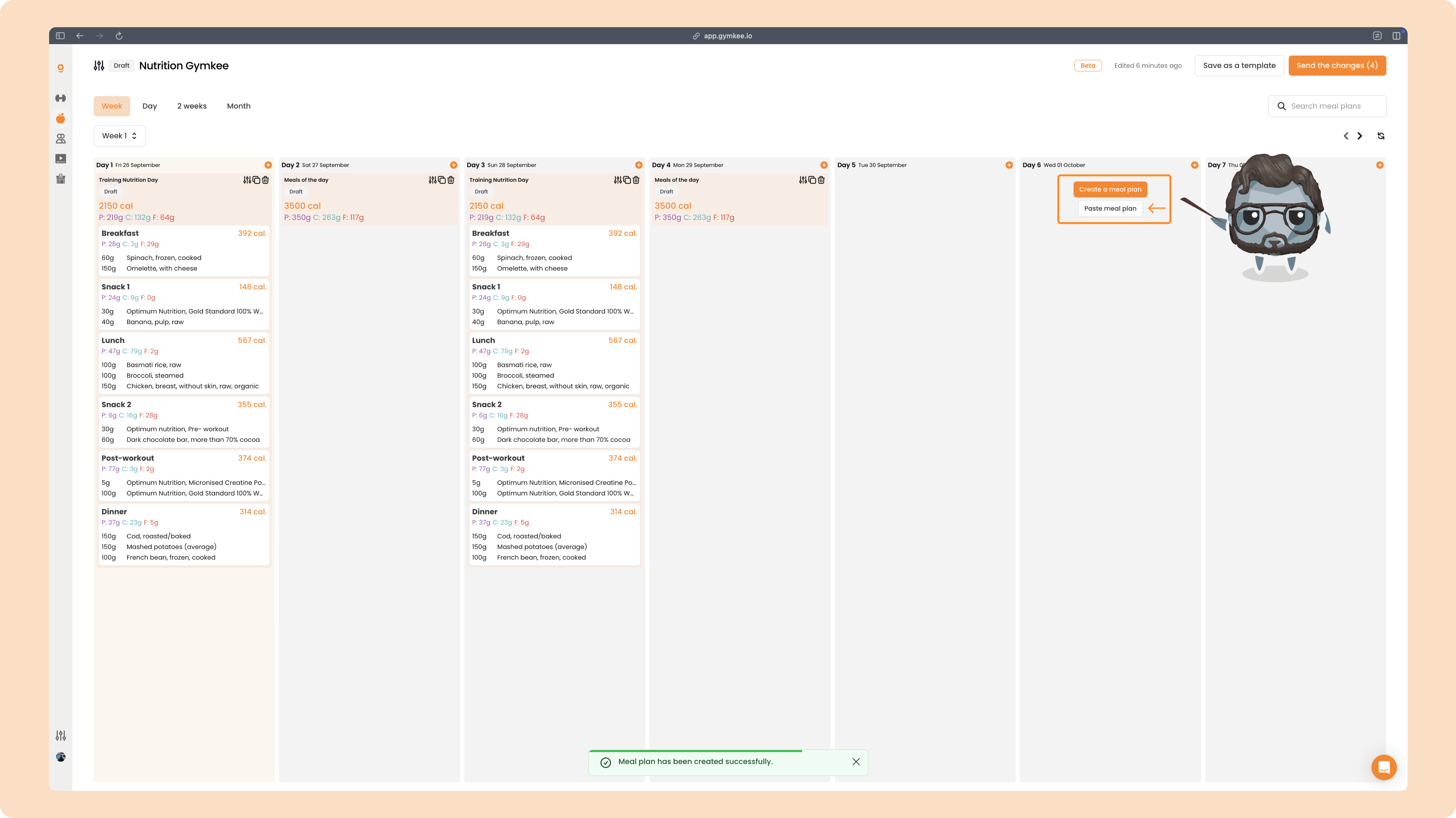 La Nutrition sur Gymkee – Guide complet pour coach sportif — screenshot 57