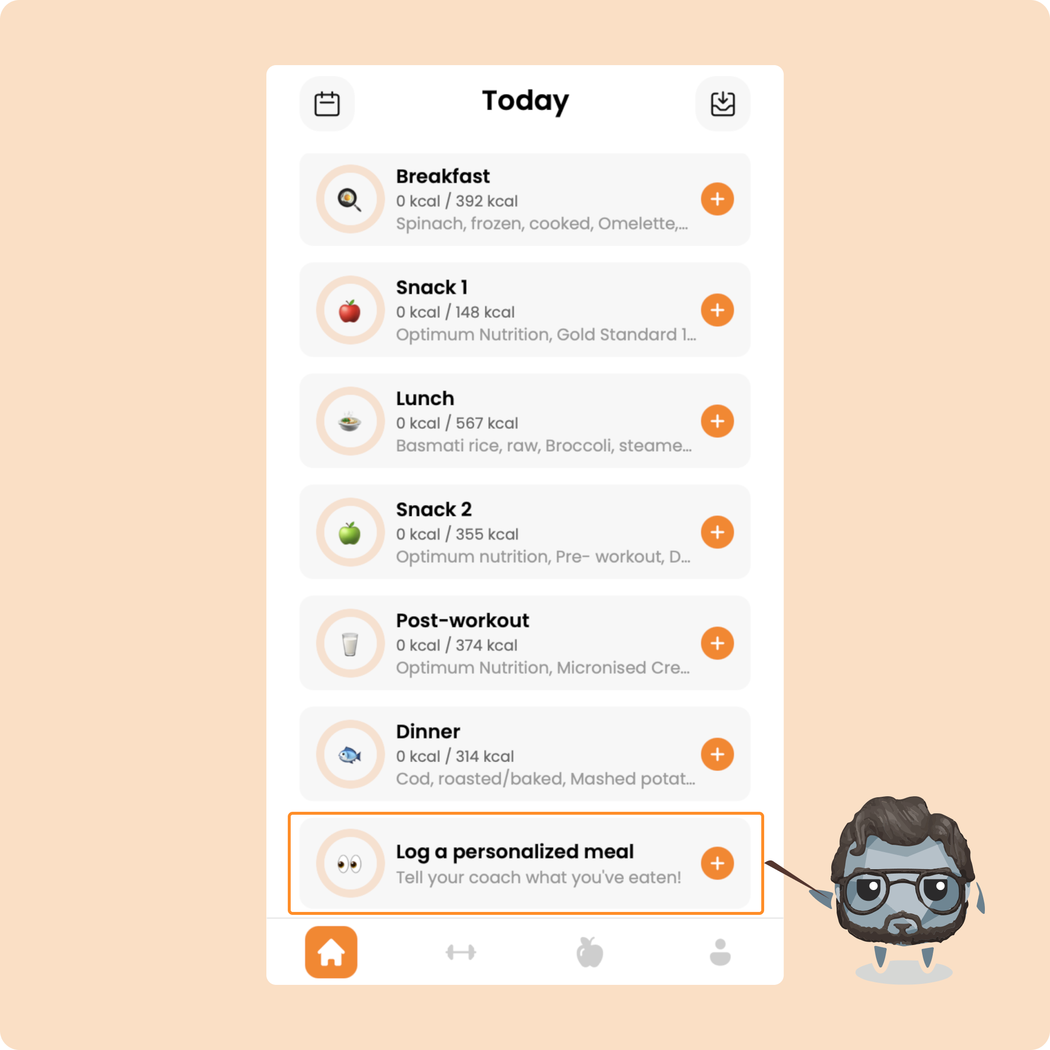 Consigner ses repas sur Gymkee (complet) — screenshot 9