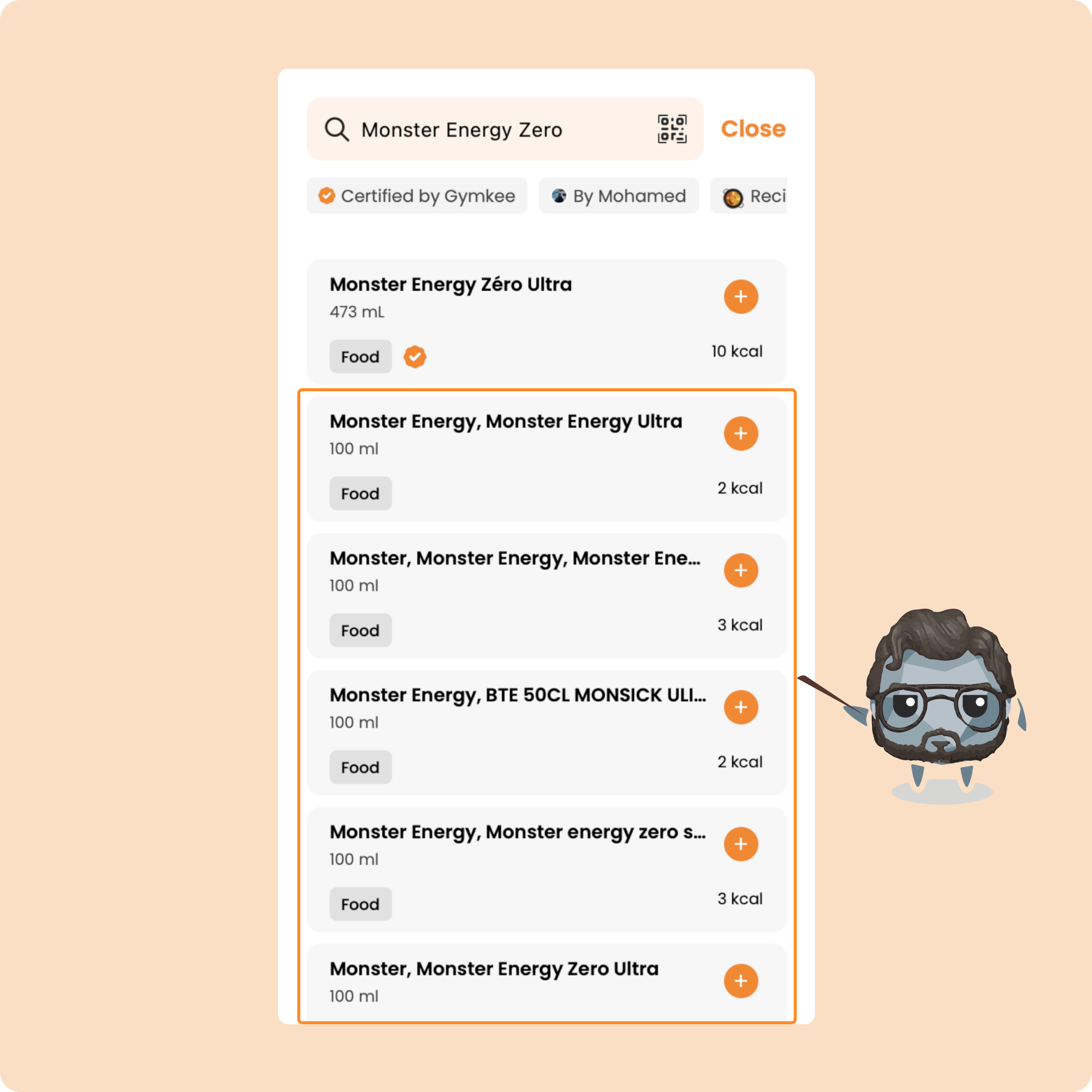 Consigner ses repas sur Gymkee (complet) — screenshot 23