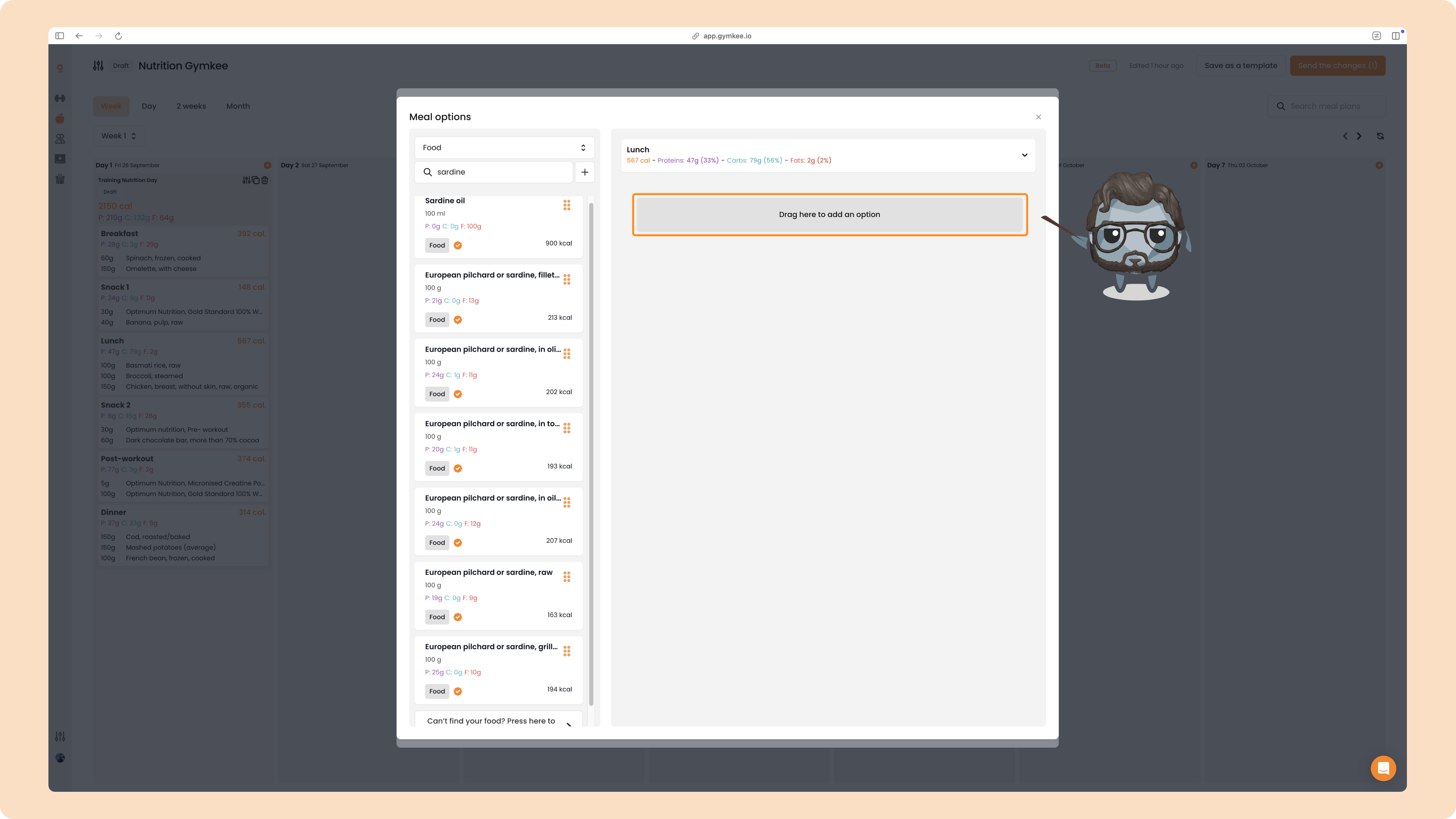La Nutrition sur Gymkee – Guide complet pour coach sportif — screenshot 36