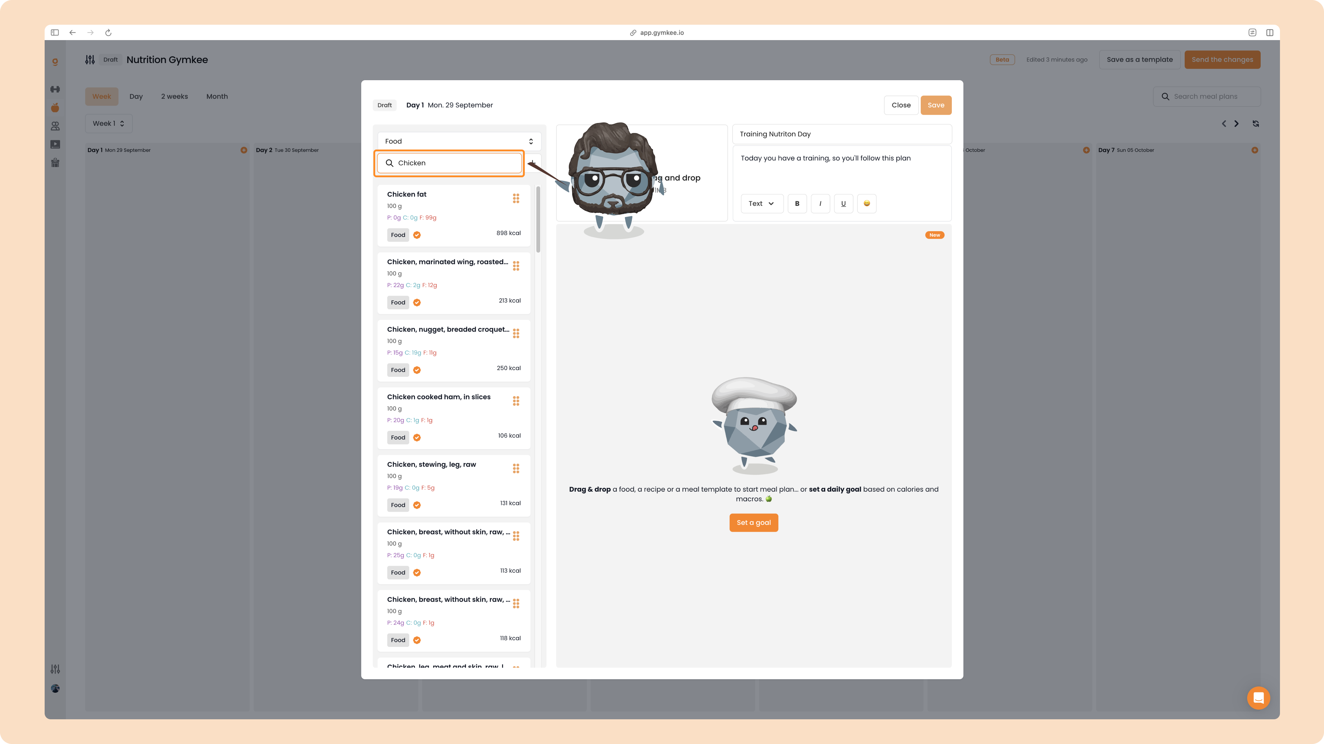 La Nutrition sur Gymkee – Guide complet pour coach sportif — screenshot 16