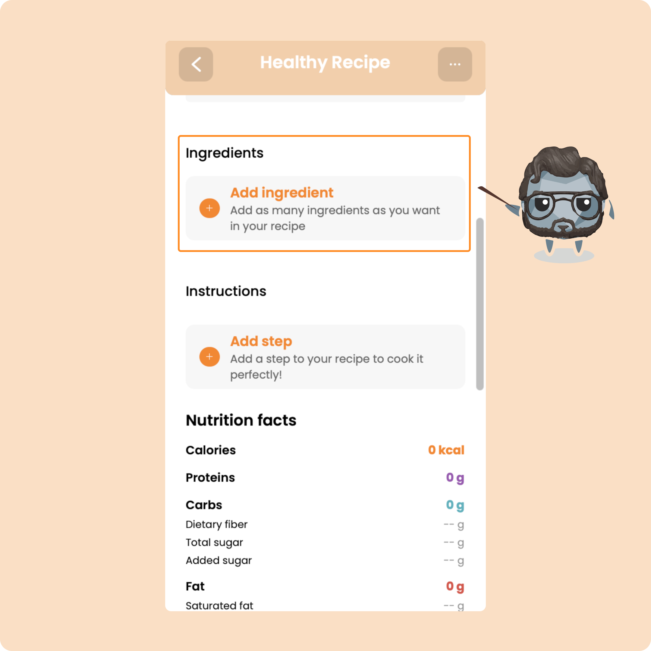 Nutrition sur mobile – Tour complet — screenshot 62