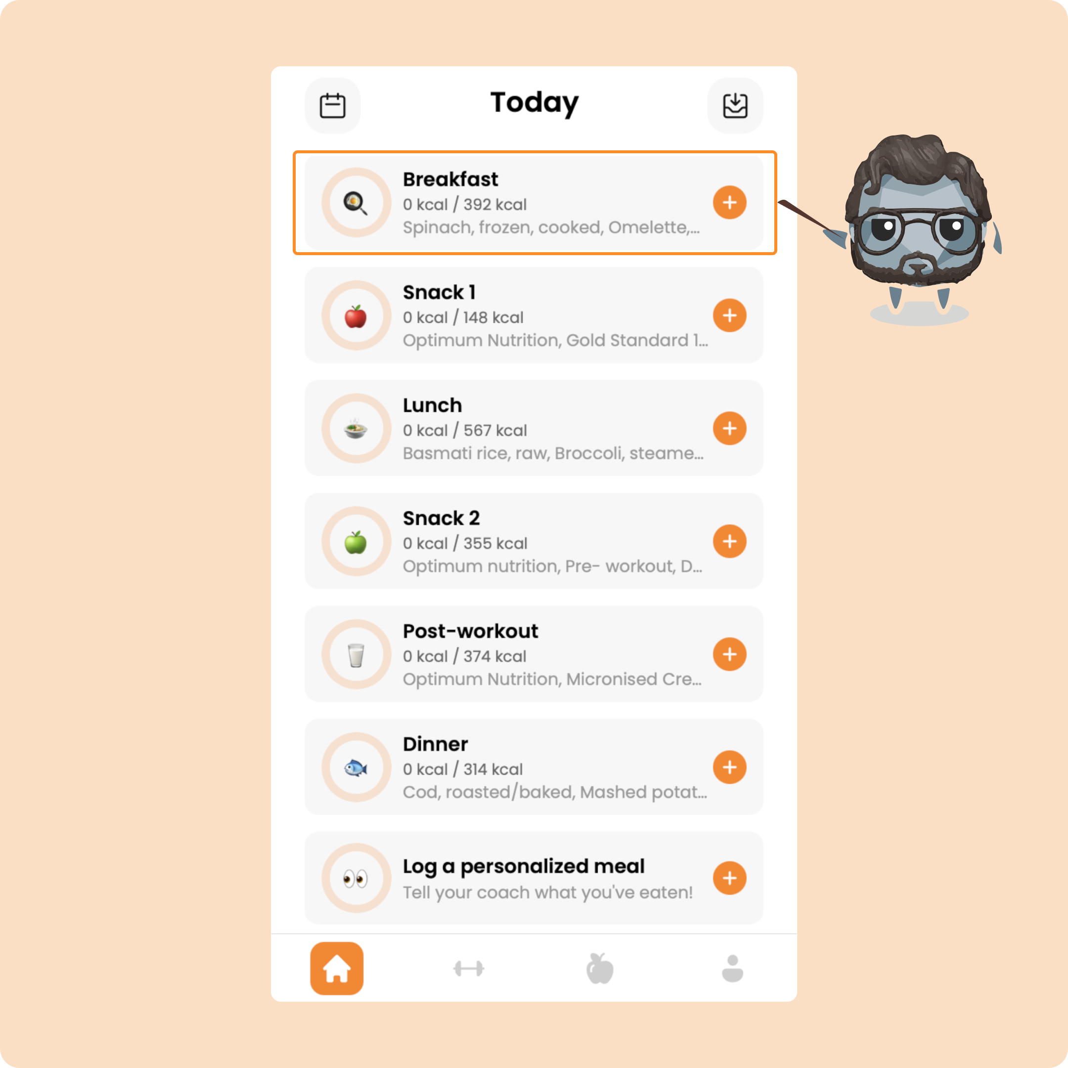 Gymkeeでの食事記録(完全版) — screenshot 10
