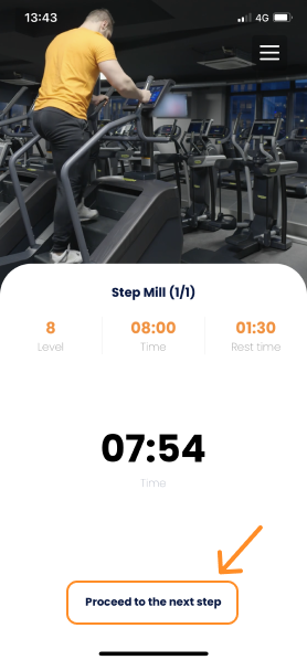 Gymkee에서 운동 완료하기 — screenshot 17