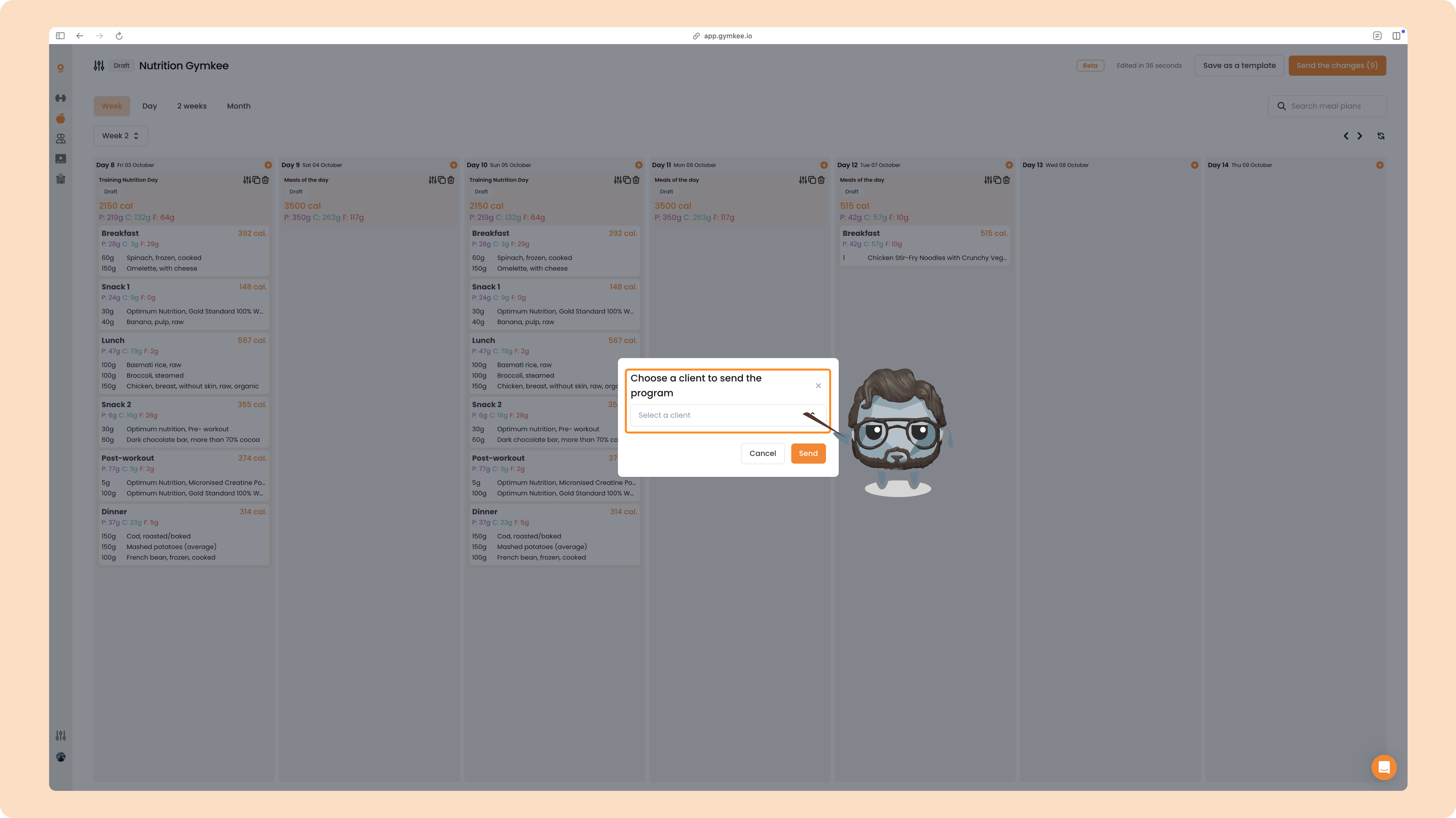 La Nutrition sur Gymkee – Guide complet pour coach sportif — screenshot 69