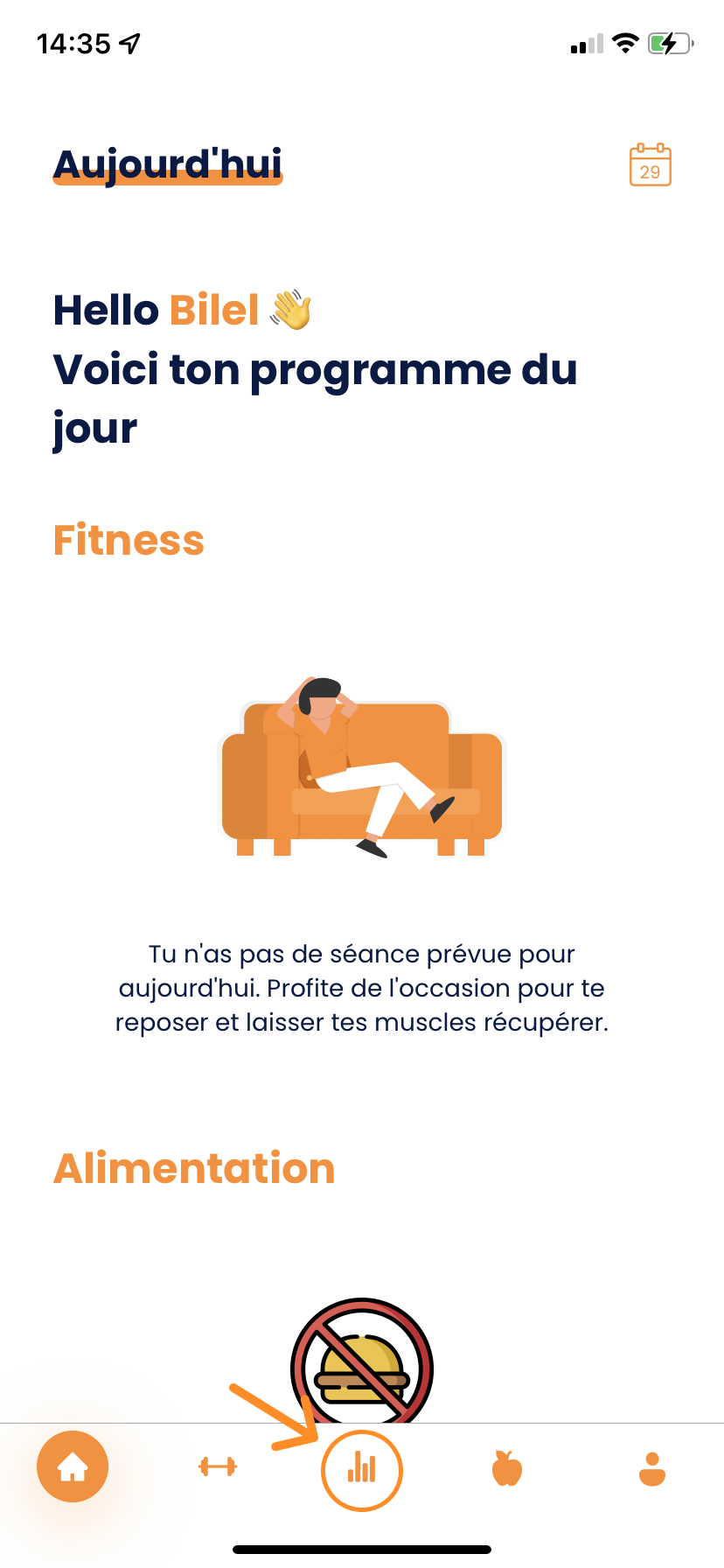 Completar una evaluación en Gymkee — screenshot 1