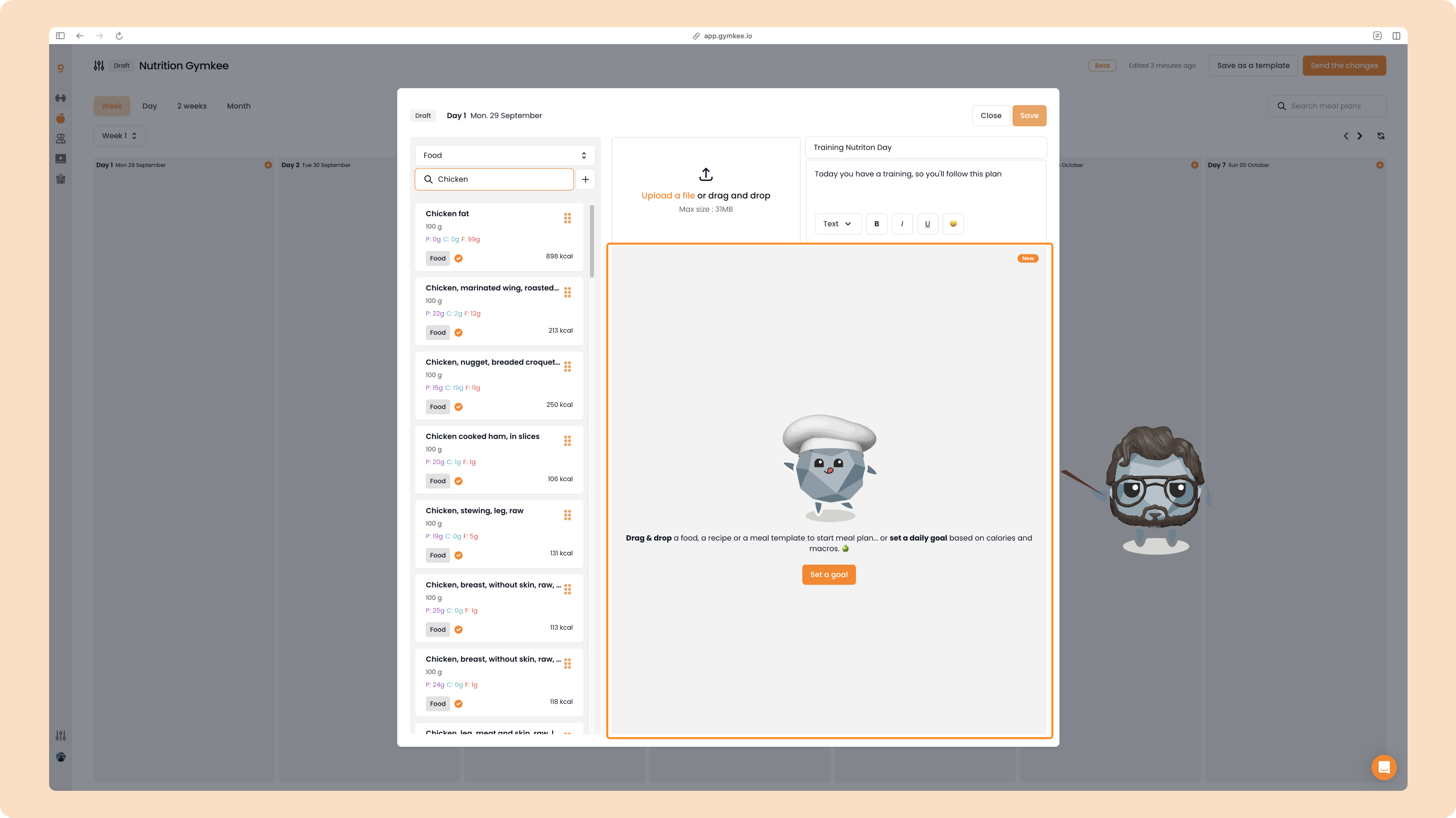 La Nutrition sur Gymkee – Guide complet pour coach sportif — screenshot 18