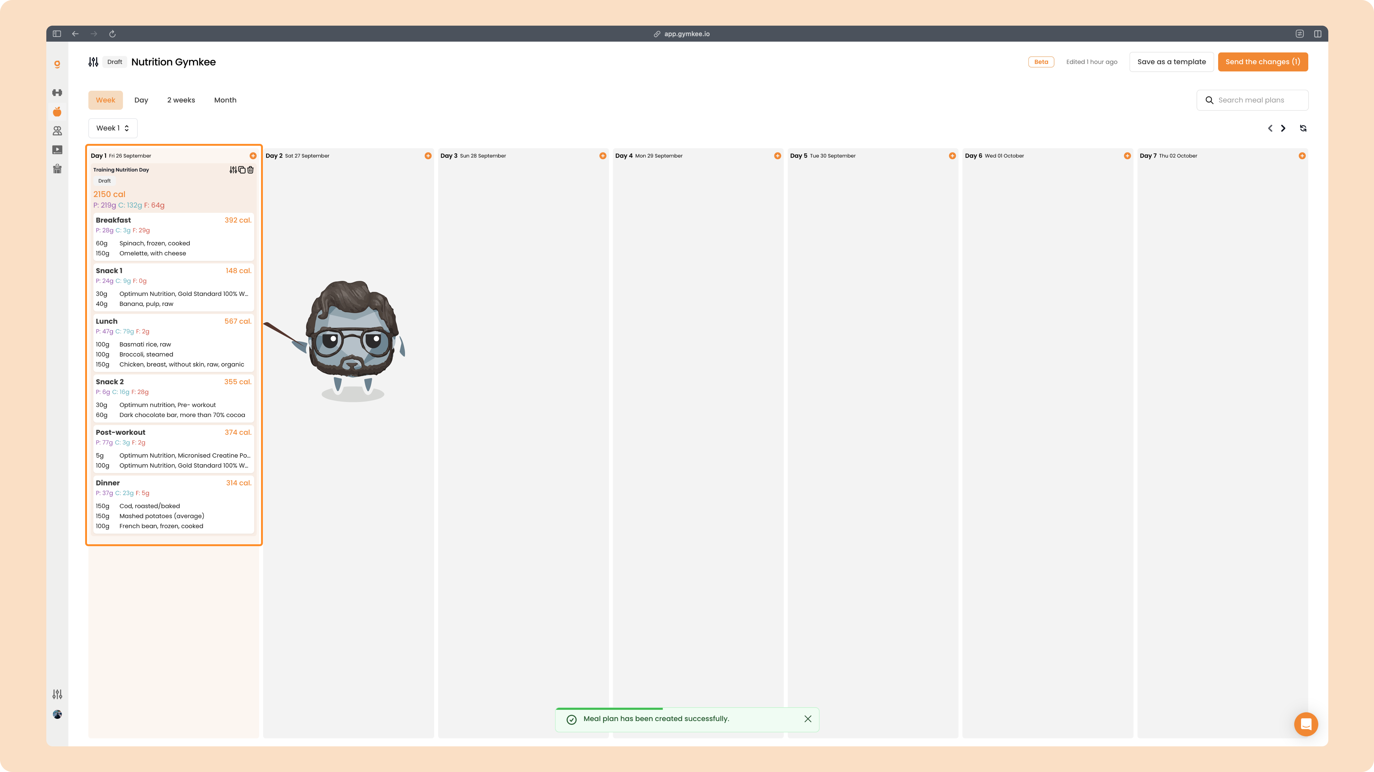 La Nutrition sur Gymkee – Guide complet pour coach sportif — screenshot 40