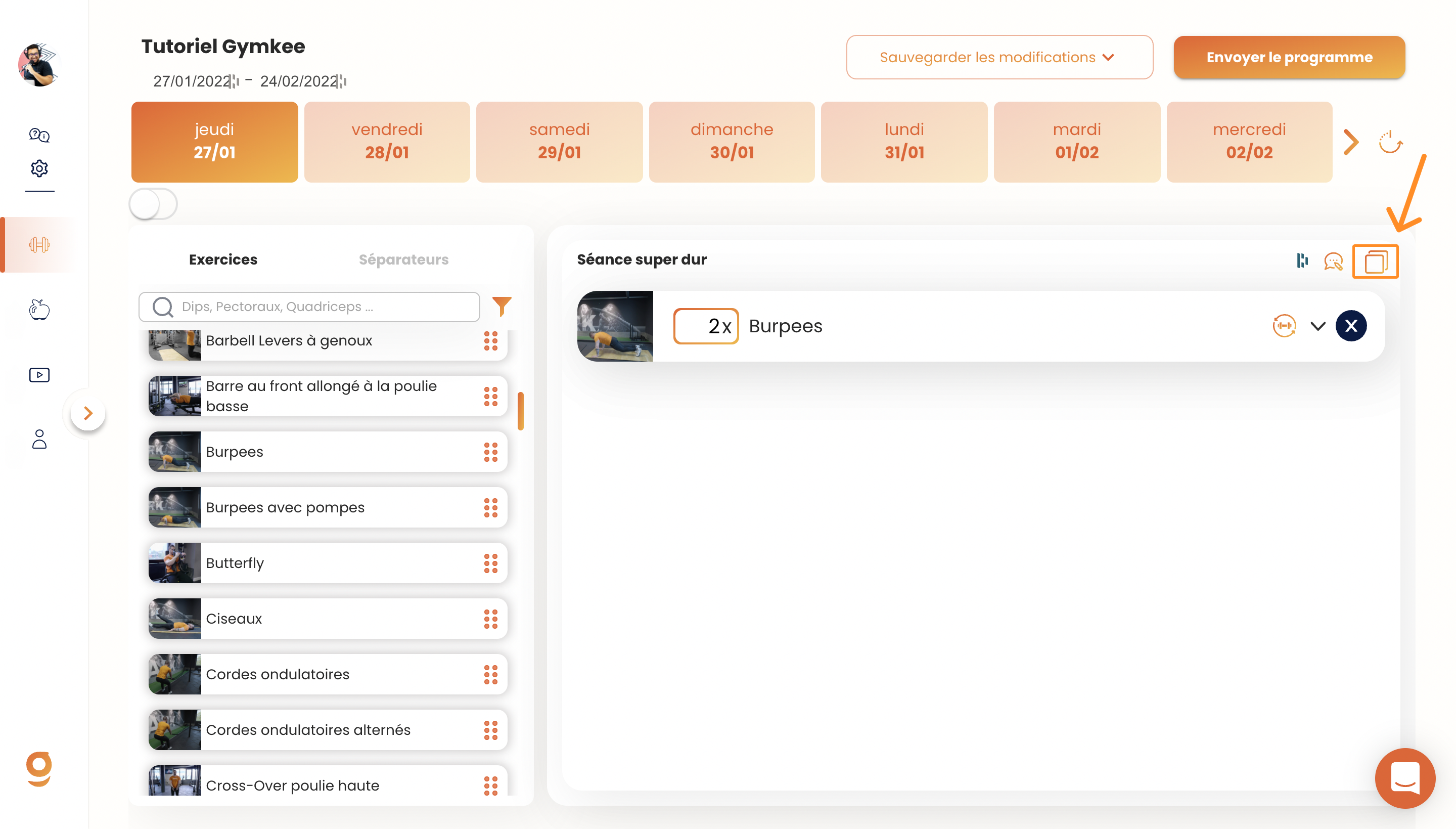 Créer un programme sportif — screenshot 15