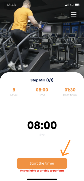 Gymkee에서 운동 완료하기 — screenshot 15
