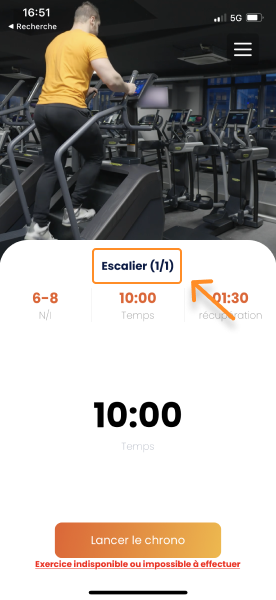 Effectuer une séance sur Gymkee — screenshot 13