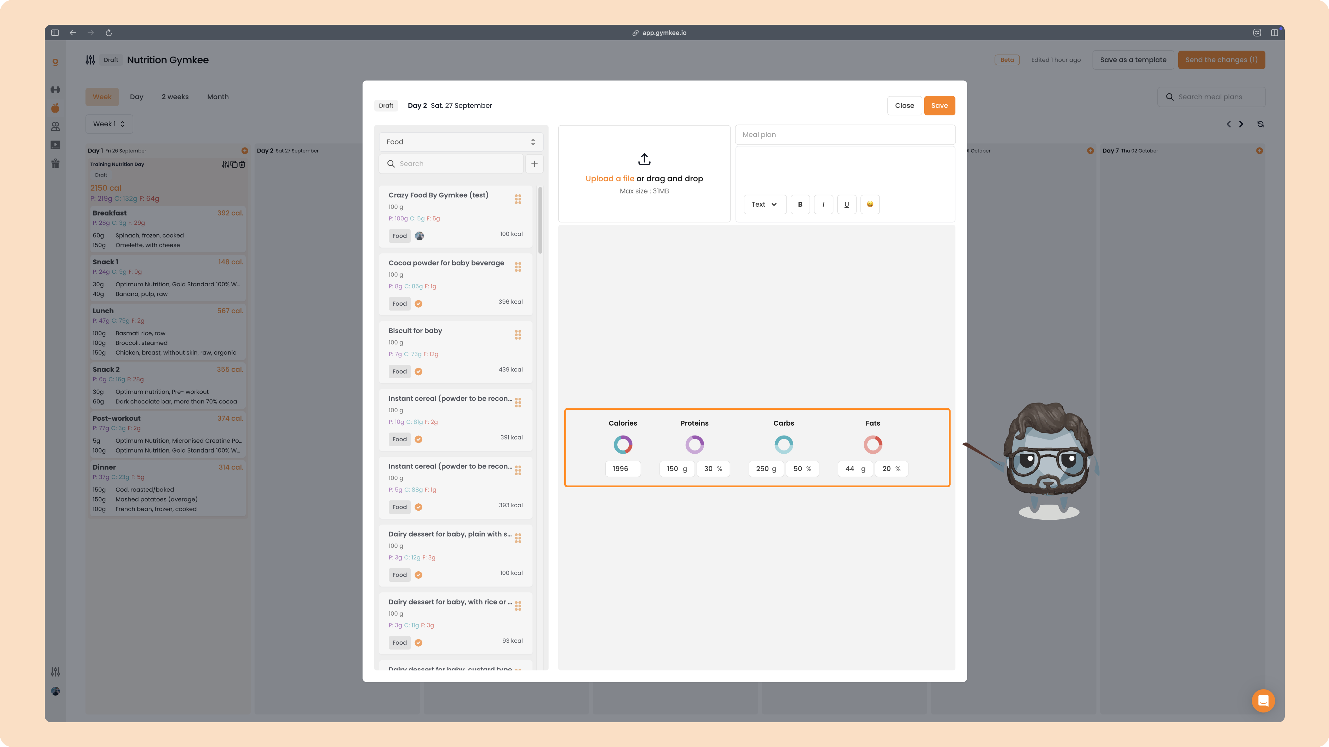 Voeding op Gymkee – Complete gids voor personal trainers — screenshot 7