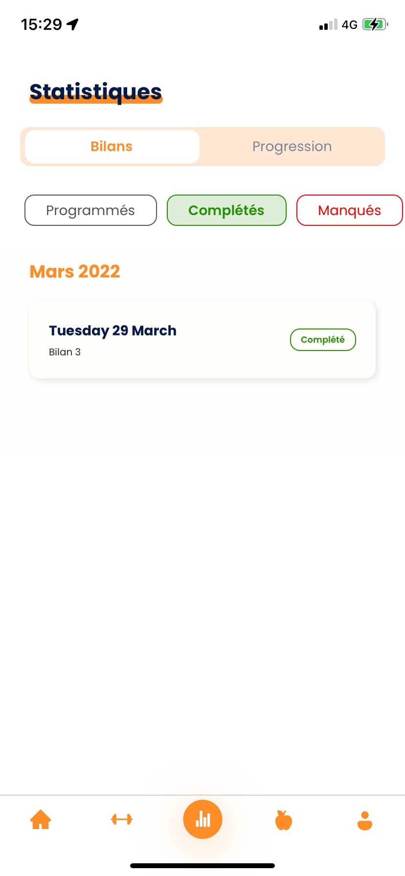 Completar una evaluación en Gymkee — screenshot 10