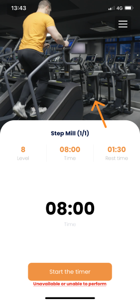 Gymkee에서 운동 완료하기 — screenshot 12