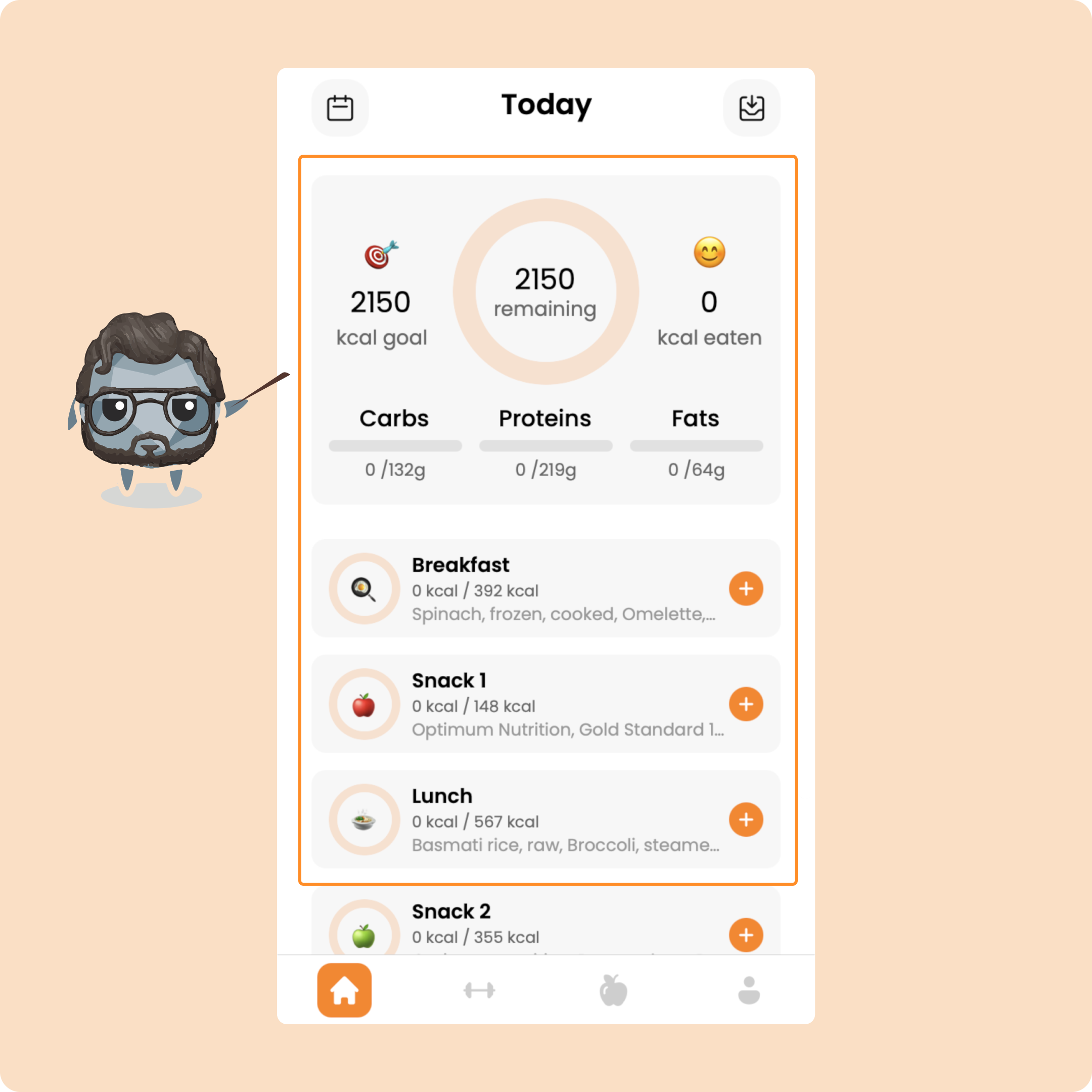 Nutrition sur mobile – Tour complet — screenshot 4