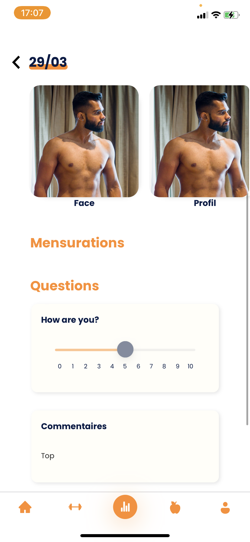 Completar una evaluación en Gymkee — screenshot 9
