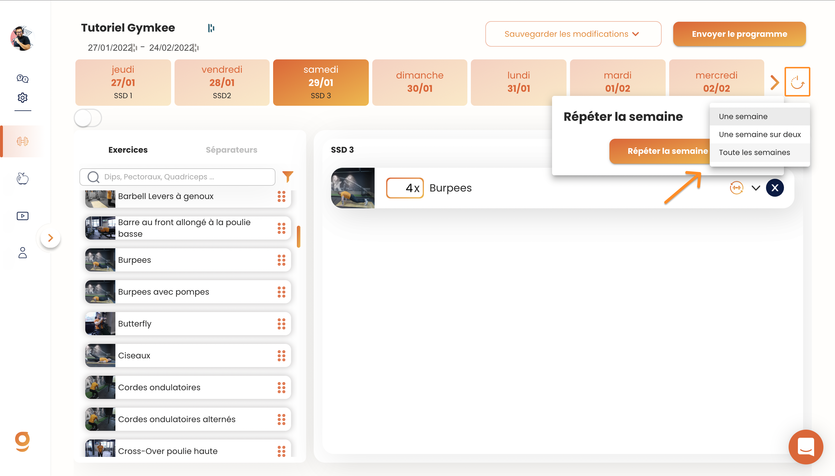 Créer un programme sportif — screenshot 18