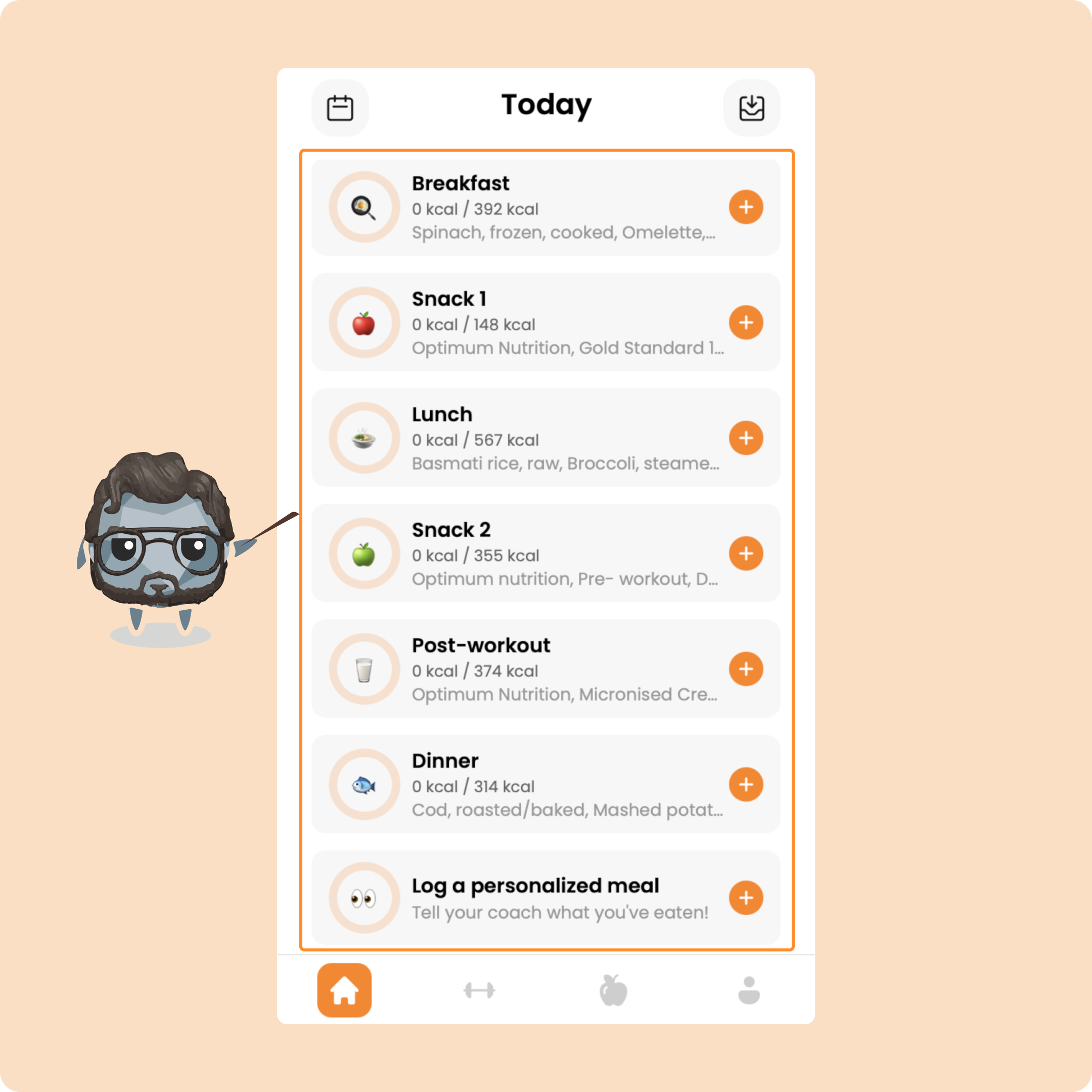 Consigner ses repas sur Gymkee (complet) — screenshot 8