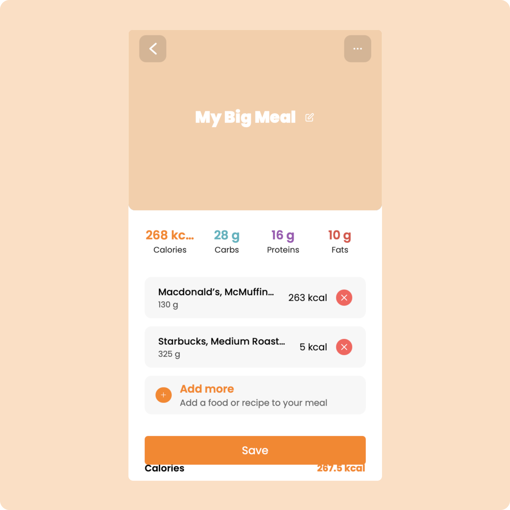 Nutrition sur mobile – Tour complet — screenshot 35