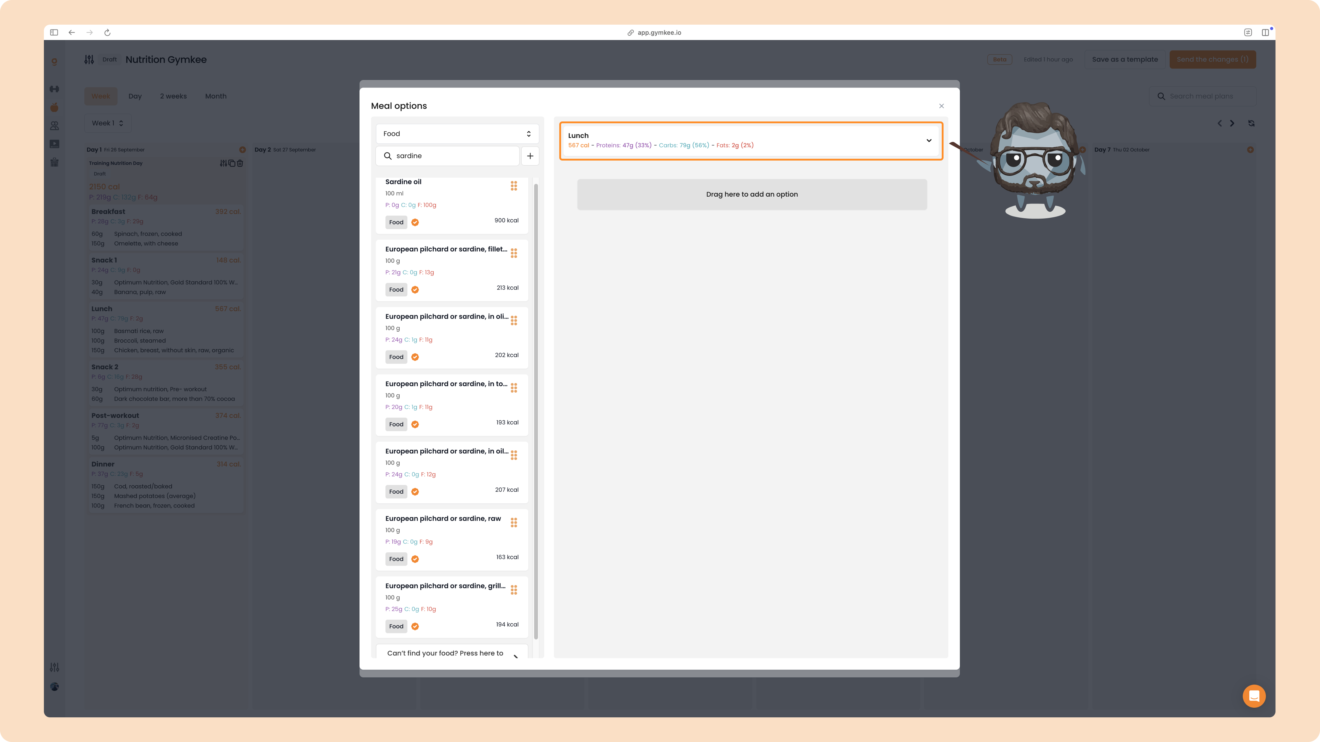 La Nutrition sur Gymkee – Guide complet pour coach sportif — screenshot 35