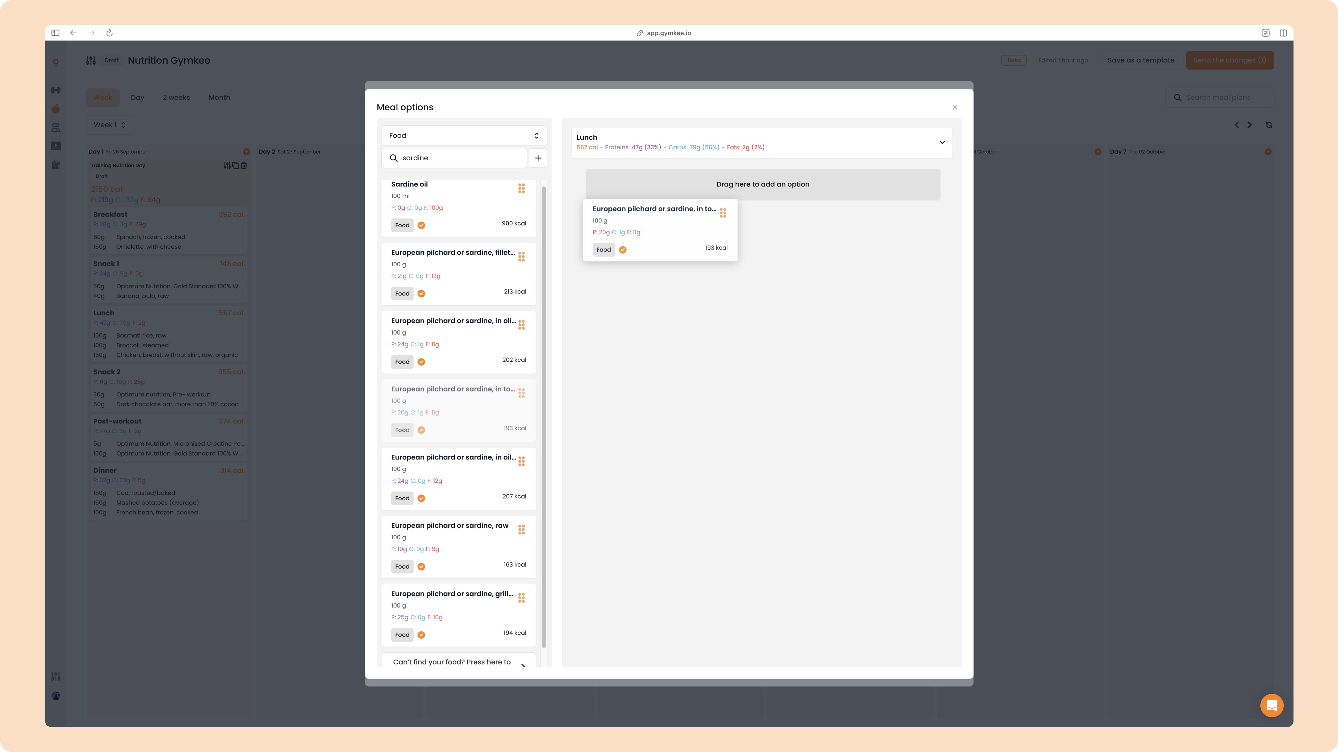 La Nutrition sur Gymkee – Guide complet pour coach sportif — screenshot 37