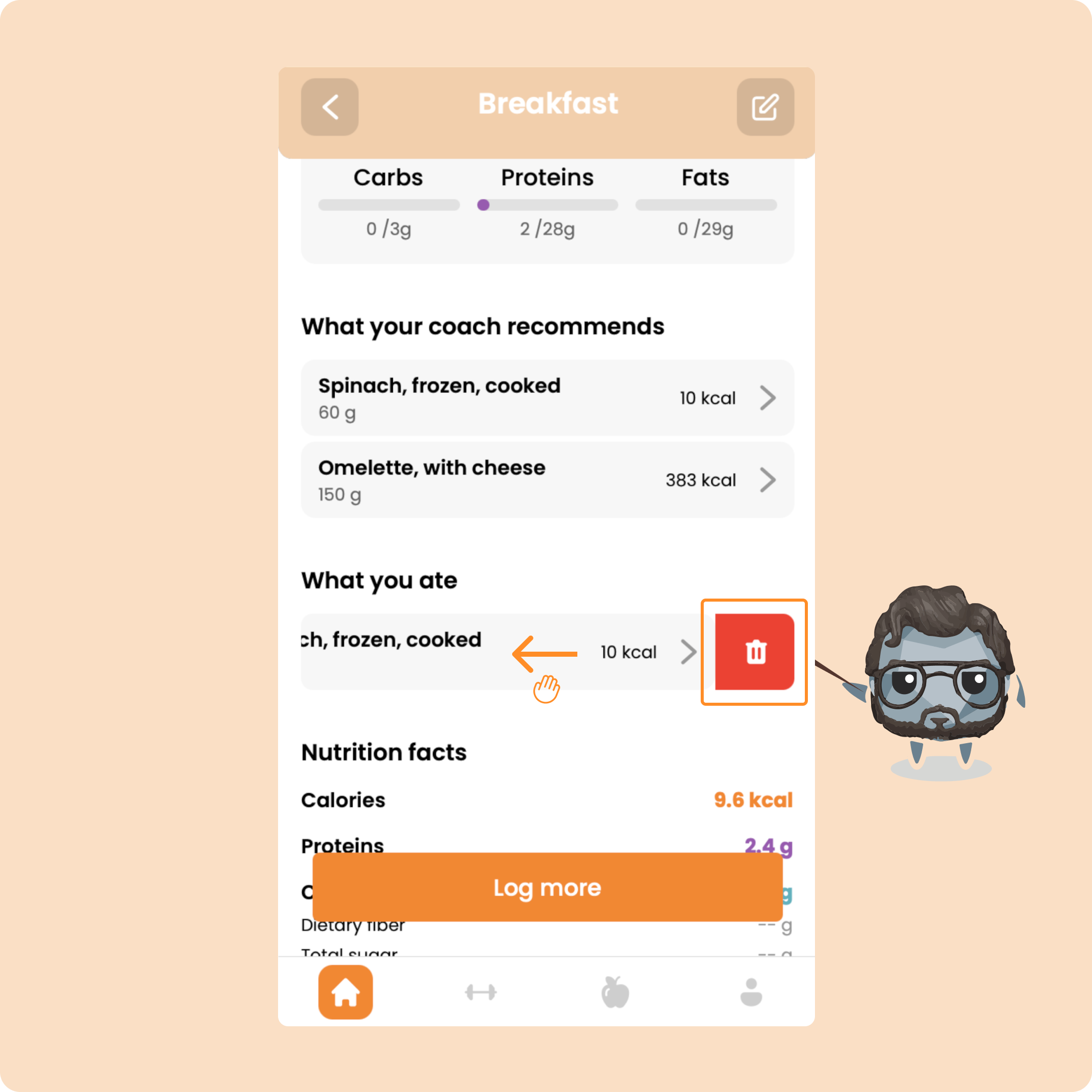 Consigner ses repas sur Gymkee (complet) — screenshot 15