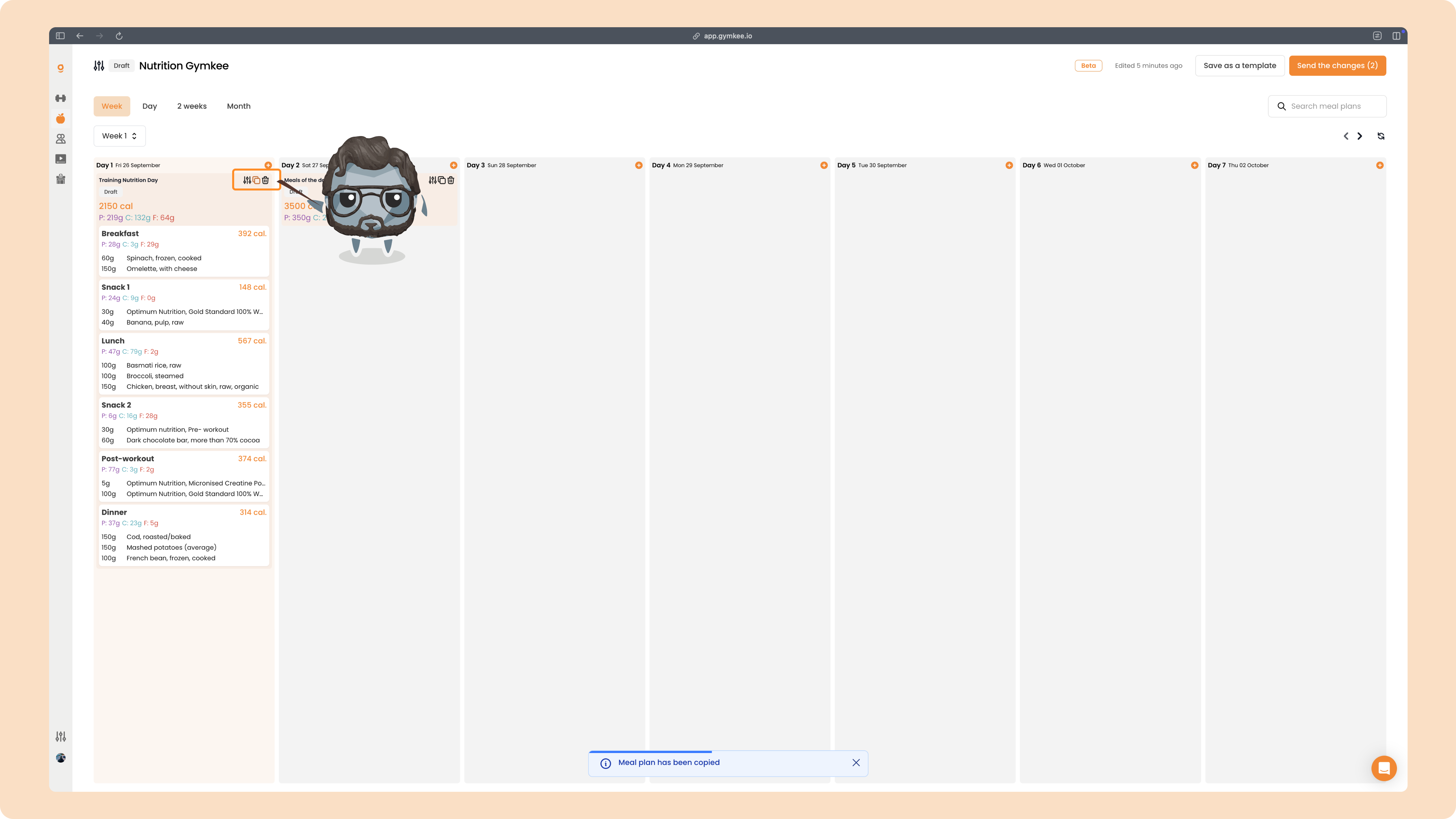 La Nutrition sur Gymkee – Guide complet pour coach sportif — screenshot 51