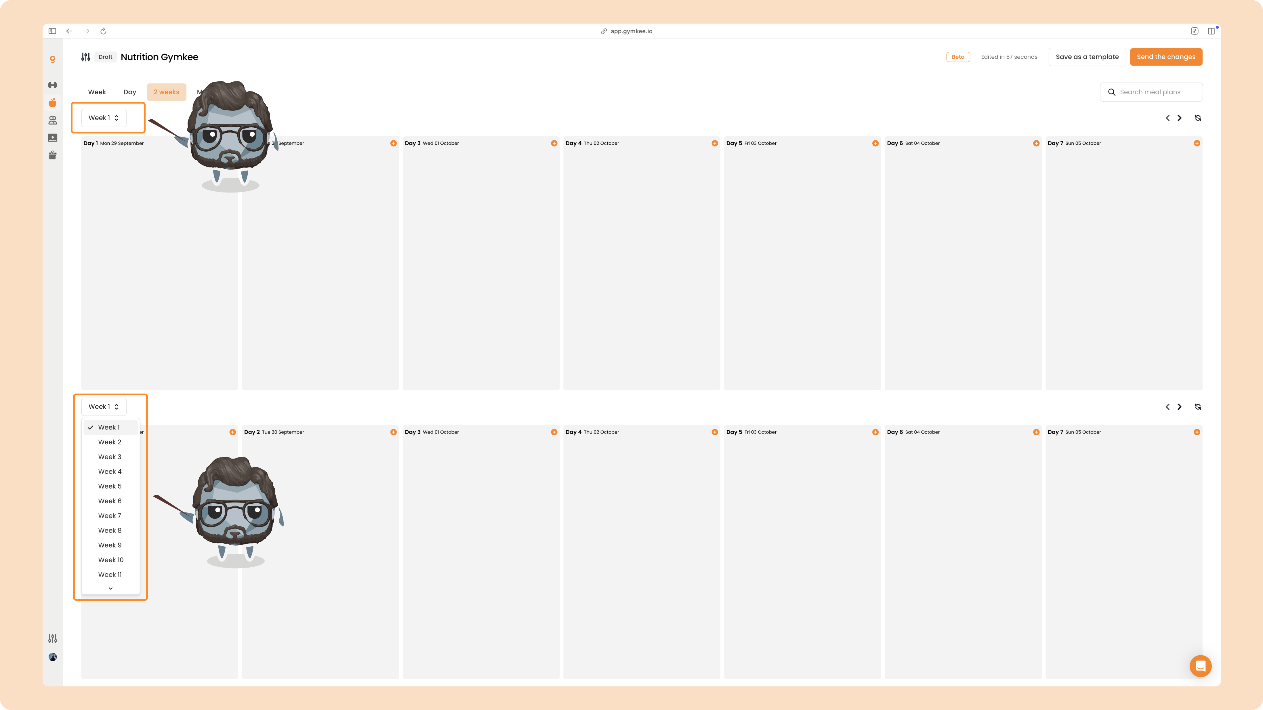 La Nutrition sur Gymkee – Guide complet pour coach sportif — screenshot 4