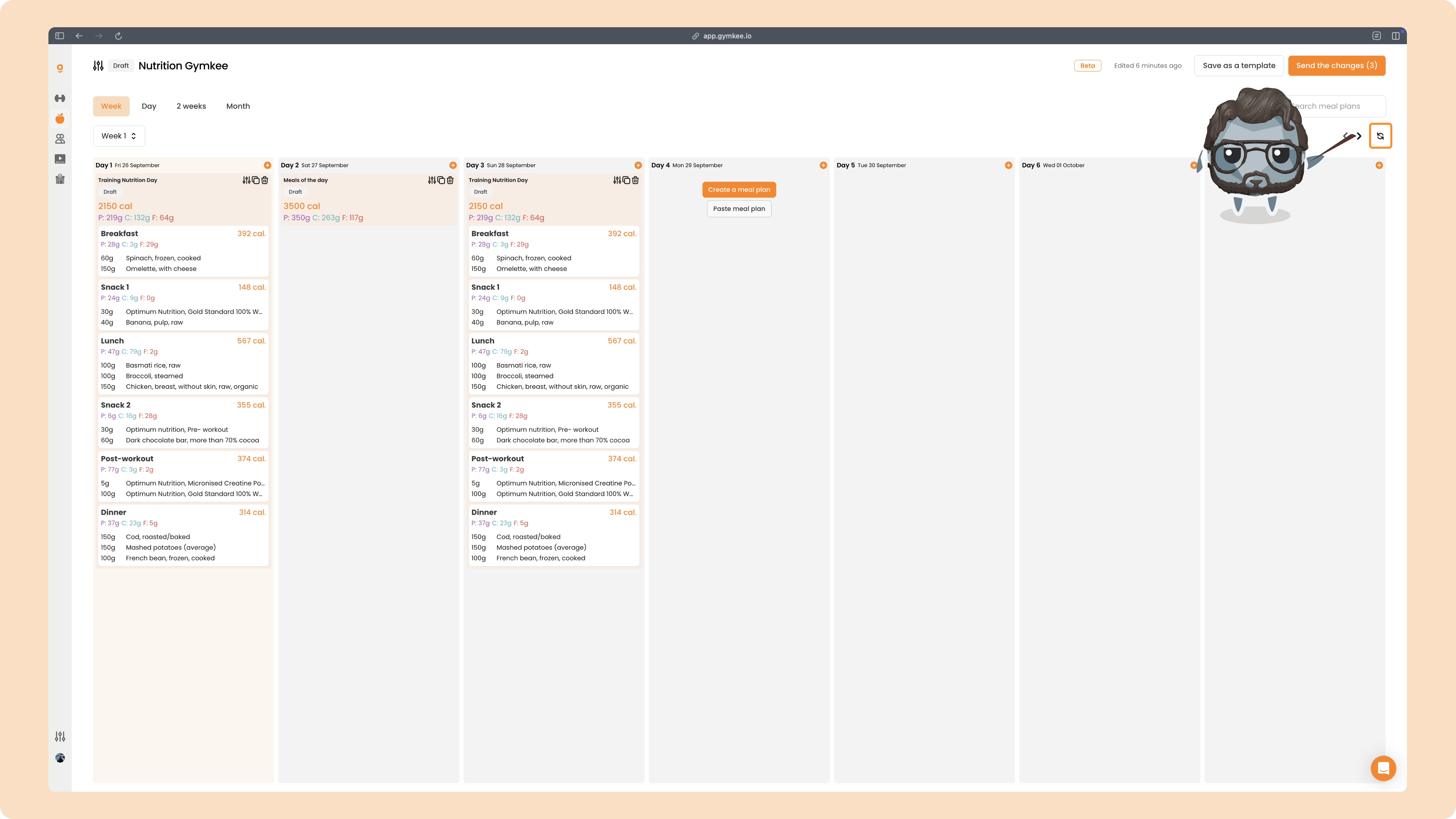 La Nutrition sur Gymkee – Guide complet pour coach sportif — screenshot 60