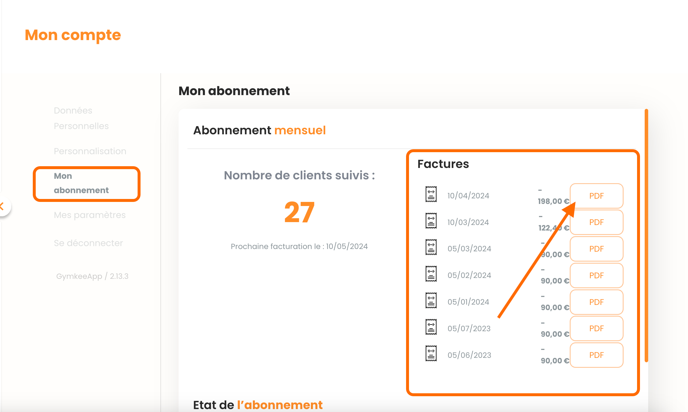 Comment accéder à mes factures ? — screenshot 2